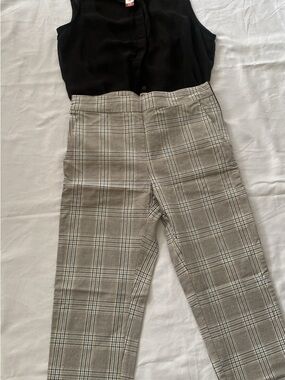 Sky and Sparrow Gray Plaid Men’s Dress Pants